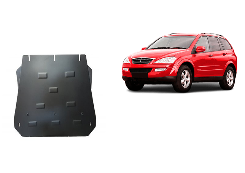 Stalowa Osłona skrzyni biegów SsangYong Kyron (2005-2014)