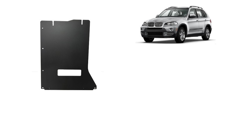 Acier plaque couvercle cache protection boîte de vitesses BMW X5 (2007-2013)