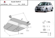 Acier plaque couvercle cache protection moteur Suzuki Swift (2010-2016)