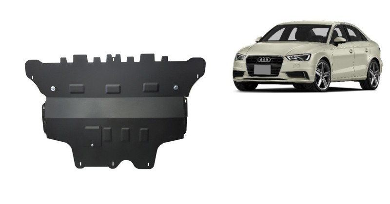 Stalowa Osłona pod silnik Audi A3 (8V) - automatyczna skrzynia biegów (2012-2020)