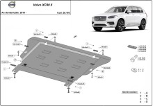 Acier plaque couvercle cache protection moteur Dacia Spring (2015-2026)