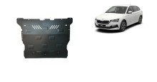 Acier plaque couvercle cache protection moteur Skoda Fabia 3 Diesel (2019-2026)
