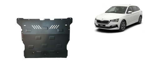 Stalowa Osłona pod silnik Skoda Scala (2019-2026)