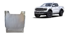 Aluminium plaque couvercle cache protection boîte de transfert Ford Ranger Raptor (2023-2026)