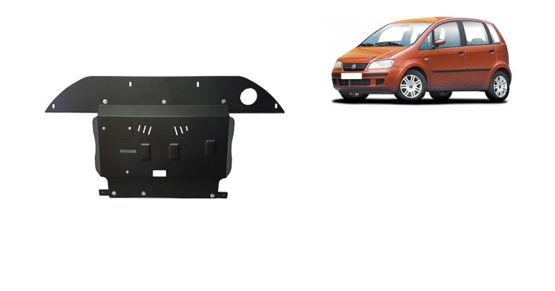 Acier plaque couvercle cache protection moteur Fiat Idea (2003-2012)