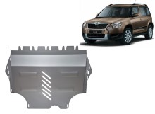 Aluminium plaque couvercle cache protection moteur Skoda Yeti (2011-2017)