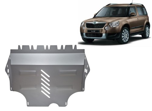 Aluminium Osłona pod silnik Skoda Yeti (2011-2017)