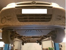Acier plaque couvercle cache protection moteur Opel Zafira B (2001-2011)
