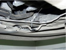 Acier plaque couvercle cache protection moteur Peugeot Bipper (2001-2010)