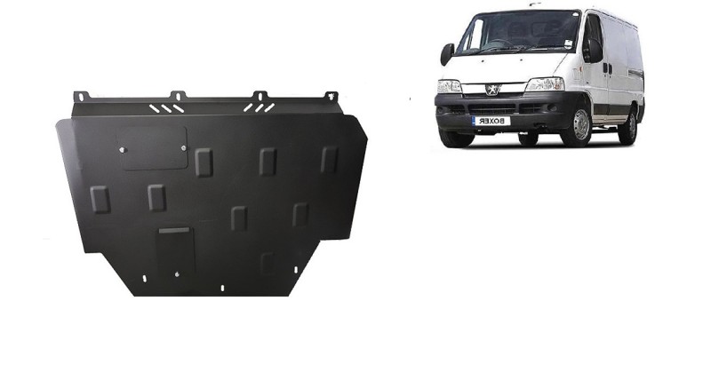 Acier plaque couvercle cache protection moteur Peugeot Boxer (1996-2006)