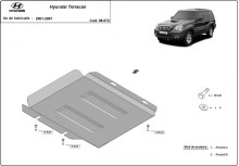 Acier plaque couvercle cache protection boîte de transfert Hyundai Terracan (2001-2007)