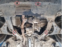 Acier plaque couvercle cache protection moteur Hyundai Veracruz (2004-2015)