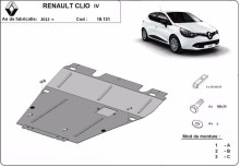 Stalowa Osłona pod silnik Renault Clio 4 (2012-2020)