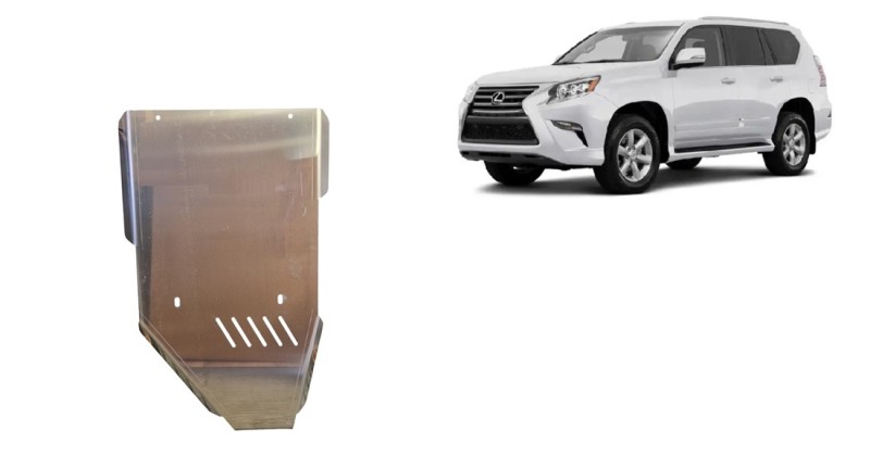 Aluminium plaque couvercle cache protection boîte de vitesses Lexus GX (2010-2026)