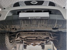 Acier plaque couvercle cache protection de radiateur Nissan Navara (2005-2015)