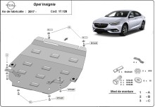 Acier plaque couvercle cache protection moteur Opel Mokka (2017-2022)