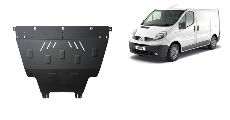Acier plaque couvercle cache protection moteur Saab 9-3 (2011-2014)