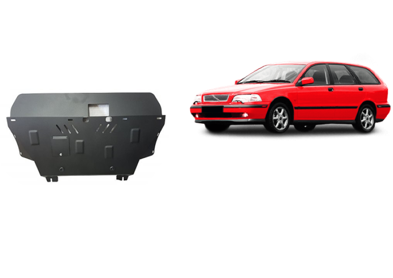 Acier plaque couvercle cache protection moteur Volvo S40 (1995-2004)