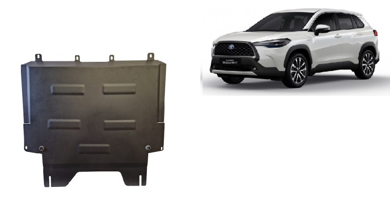 Acier plaque couvercle cache protection moteur Toyota Corolla Cross (2022-2026)