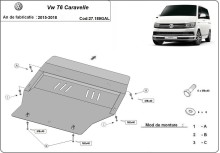 Acier plaque couvercle cache protection moteur Renault Symbioz (2015-2018)