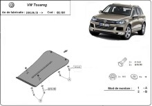 Stalowa Osłona skrzynia biegow VW Touareg 7P (2010-2018)