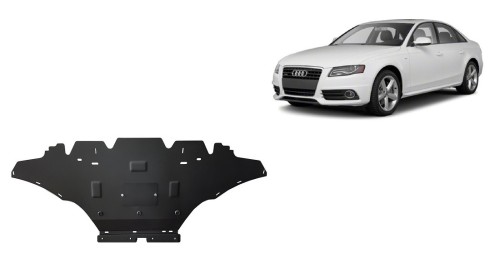 Stalowa Osłona pod silnik Audi A4 B8 All Road, diesel (2008-2014)