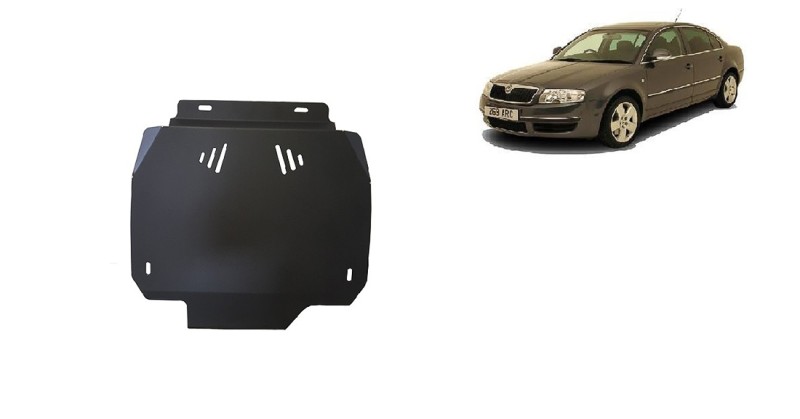 Acier plaque couvercle cache protection boîte de vitesses Skoda Superb (2001-2008)