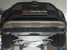 Acier plaque couvercle cache protection moteur Toyota RAV 4 (2026-2026)