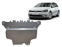 Aluminium plaque couvercle cache protection moteur Volkswagen Golf (2012-2021)