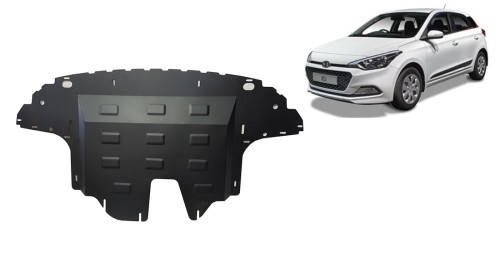 Stalowa Osłona pod silnik Hyundai i20 (2015-2020)