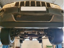 Acier plaque couvercle cache protection moteur Jeep Grand Cherokee (2004-2010)