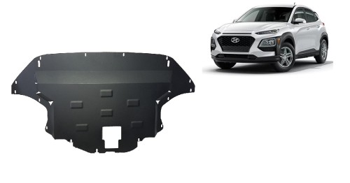 Stalowa Osłona pod silnik Hyundai Kona (2018-2023)