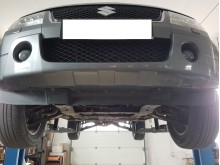 Aluminium plaque couvercle cache protection moteur Suzuki Grand Vitara (2005-2019)