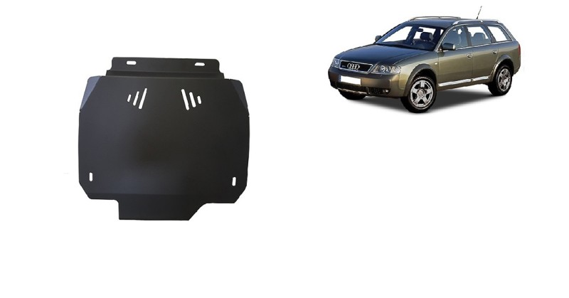 Acier plaque couvercle cache protection boîte de vitesses automatique Audi Allroad A6 (2000-2005)