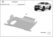 Aluminium Osłona pod silnik Volkswagen Amarok (2023-2026)