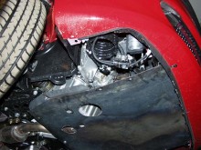 Acier plaque couvercle cache protection moteur Alfa Romeo 156 (1997-2003)