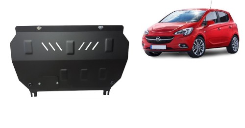 Acier plaque couvercle cache protection moteur Opel Crossland X (2014-2019)