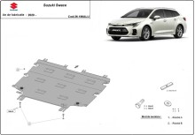 Aluminium plaque couvercle cache protection moteur Suzuki Swace (2020-2026)