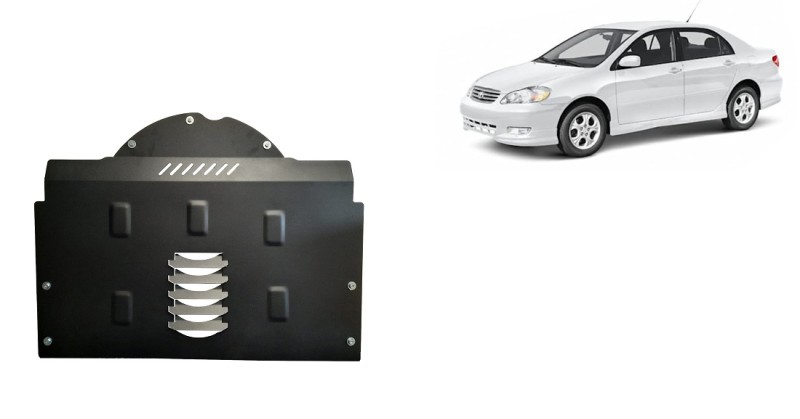 Acier plaque couvercle cache protection catalyseur Toyota Corolla (2002-2007)