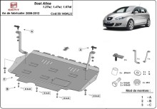 Aluminium Osłona pod silnik Seat Altea (2009-2012)