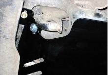 Acier plaque couvercle cache protection moteur Hyundai Tucson (2001-2007)