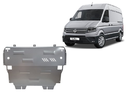 Aluminium Osłona pod silnik Vw Crafter (2017-2026)