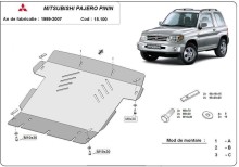 Acier plaque couvercle cache protection moteur Nissan NV250 (1997-2007)