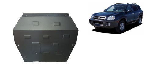 Stalowa Osłona pod silnik Hyundai Santa Fe (2001-2006)