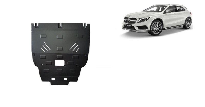 Acier plaque couvercle cache protection moteur Mercedes GLC Coupe X253 (2014-2019)
