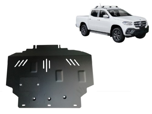 Stalowa Osłona pod silnik Mercedes X-Class W470 (2017-2020)