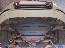 Acier plaque couvercle cache protection moteur Audi A4 B9 All Road (2015-2026)