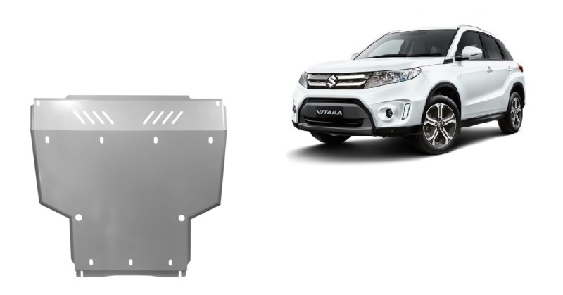 Aluminium plaque couvercle cache protection moteur Suzuki Vitara (2023-2026)