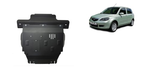 Stalowa Osłona pod silnik Mazda 2 (2003-2007)