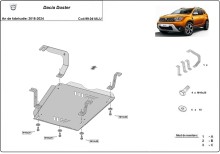 Aluminium - Osłona zbiornika paliwa Dacia Duster (2018-2024)